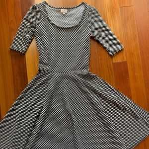 Polka Dot “Nicole” Dress - Fit and Flare
